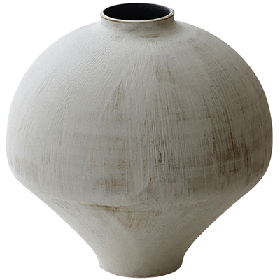 闻说日式侘寂风手工大花瓶