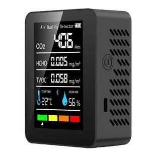 便携式二氧化碳检测仪空气质量检测器检测仪温湿度计甲醛测试仪器