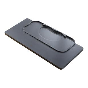 天然乌金石茶盘单盘家用简约现代客厅整块高档石盘石头茶海茶台盘