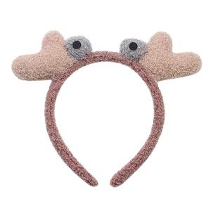 一生一世白鹿时宜同款适合圆脸的螃蟹发箍可爱头箍发卡洗脸发带女