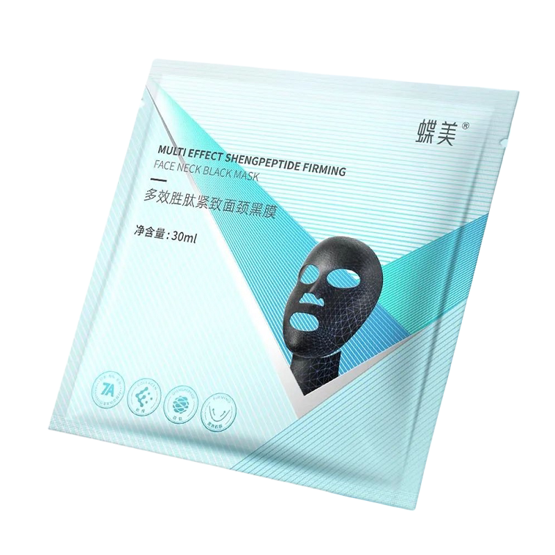 蝶美 多效胜肽紧致面颈黑膜 黑金面膜颈膜补水保湿抗衰抗老淡纹