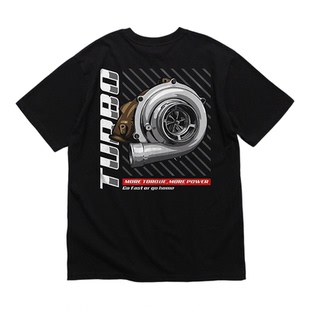 SMSG涡轮增压JDM改装车风格短袖Turbo文化衫夏季重磅纯棉圆领T恤