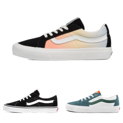 Vans范斯SK8 Low经典黑墨色复古街头男女运动板鞋VN0009QRCH6现货
