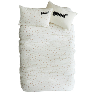 美好商店at home四件套{蝴蝶卷卷}秋冬牛奶绒款小碎花ins风