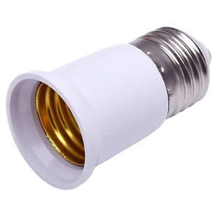 e27螺口加长灯头螺口转螺口65mm螺口95mm螺口120mm延长转换头灯座