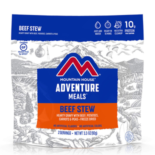 美国山屋袋装户外食品露营登山便携30年超长保质期应急末日口粮