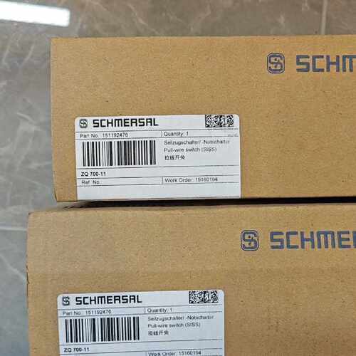 Schmersal 施迈赛安全联锁开关 ZQ 700-11—议价