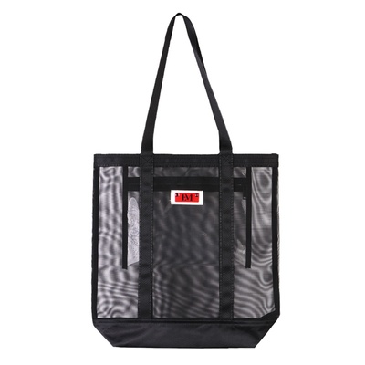 香港黑色网状透明收纳袋