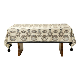 桌布法式复古氛围感装饰防水防油免洗餐桌布茶几台布轻奢高级感