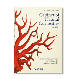 【现货】【TASCHEN40周年版】英文原版 西巴:自然珍品陈列柜 Seba. Cabinet of Natural Curiosities 艺术收藏 正版进口书画册