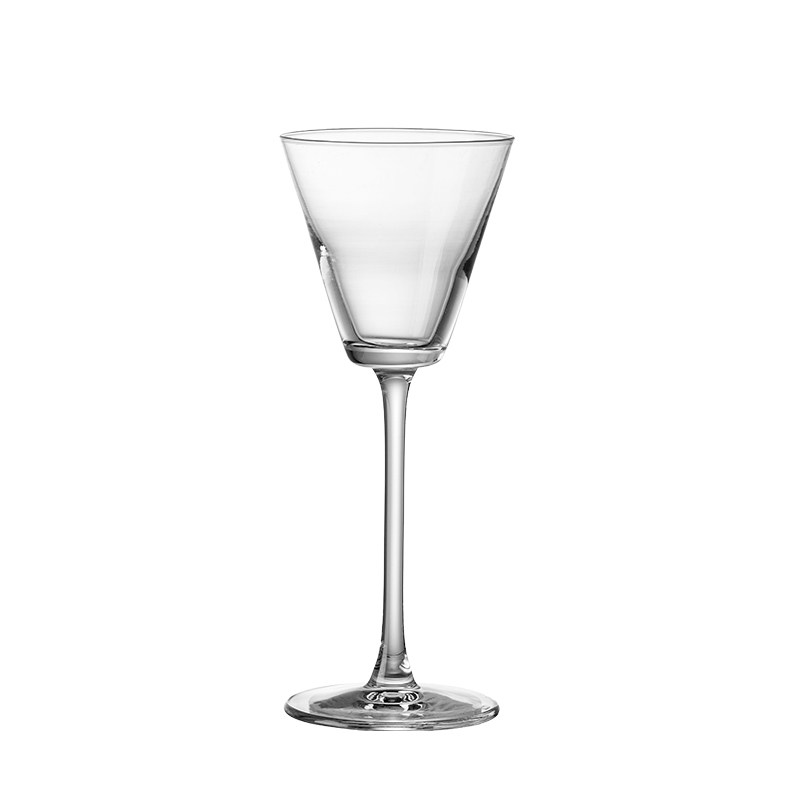 臻皿ins家用粉色渐变高脚玻璃杯