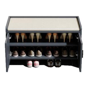 户外铝合金换鞋柜坐凳一体新款室内外入户别墅门口收纳防水鞋凳