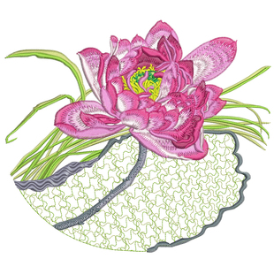 抱枕古装汉服旗袍唐装来料刺绣花电脑定制版打版加工生产电子版带