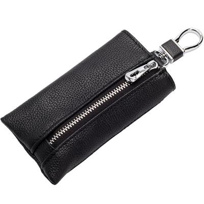 多功能真皮头层牛皮钥匙包