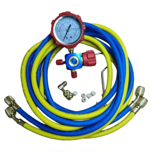 变频空调充氟工具套装410*32加氟套装配安全阀可视镜表防爆管
