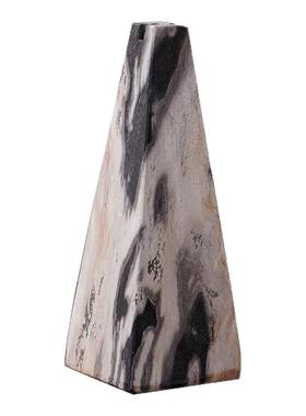 创意木化石眼镜支架摆件拍照道具 现代简约书房玄关装饰软装搭配