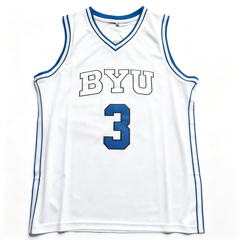 3号迪班萨杨百翰大学球衣 Dybantsa NCAA队服 美式速干篮球服背心
