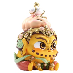 【镇店之宝】福福贴贴慧根手办许愿盲盒好运敦煌盲盒卧佛菩萨摆件