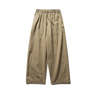 GoodNorth秋季复古休闲长裤男女同款裤子宽松bf慵懒风直筒工装裤