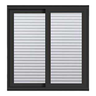 仿百叶磨砂玻璃贴纸透光不透明卫生间窗户贴纸窗贴防窥视贴膜防窥