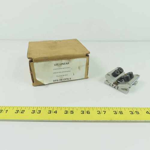 Lee Linear DPB-08-OPN-S Corrosion Resistant Linear Roller Be