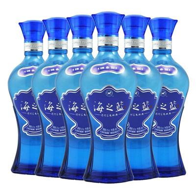 洋河海之蓝42度480ml*6瓶整箱装