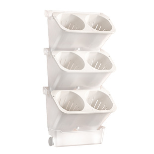 蜂巢植物墙种植盒子套盆阳台垂直绿化盒壁挂式墙面花盆挂墙立体盆