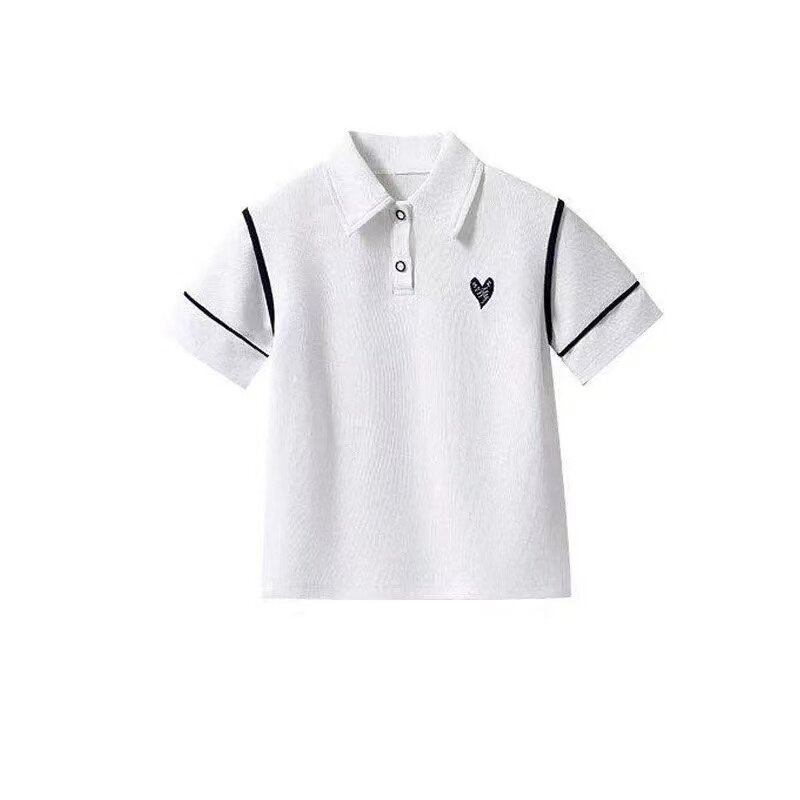 儿童短袖POLO衫学院风演出服