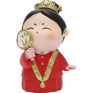 佳偶天成摆件新婚礼物送闺蜜创意唐小圆客厅卧室家居装饰桌面摆设