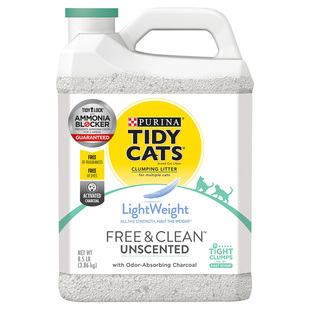 TIDY CATS美国进口桶装泰迪猫砂20LB磅结团吸附型膨润土猫沙9kg