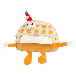 小怪兽纸巾盒客厅高档轻奢壁挂式车载创意趣味卡通可爱卧室抽纸盒