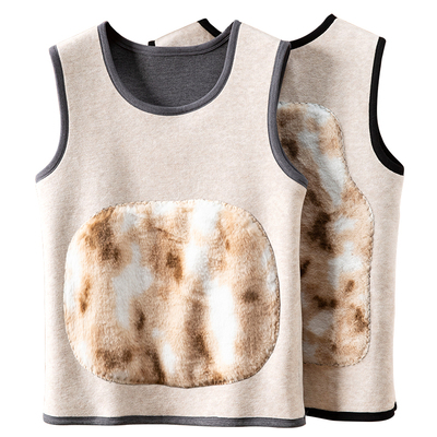 保暖背心男内穿加厚加绒加肥加大