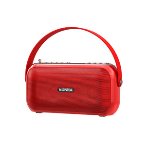 手机无线蓝牙音箱老年人低音炮家用小型音响带收音一体音乐播放器