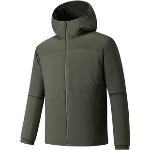 安踏冠军户外徒步系列Primaloft黑标棉服男士保暖外套冬152540802