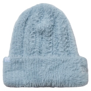 NewEra纽亦华秋冬男女同款毛茸保暖毛线针织帽60292656/60292659