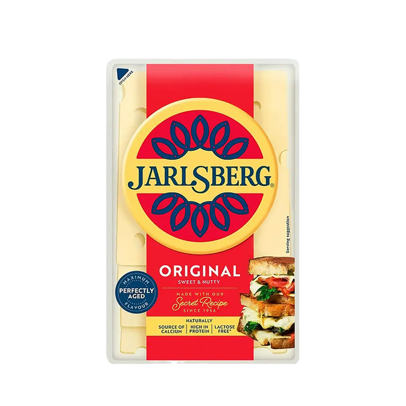 【160g】贾尔斯伯格干酪片英国原装进口奶酪片芝士片拉丝芝士片