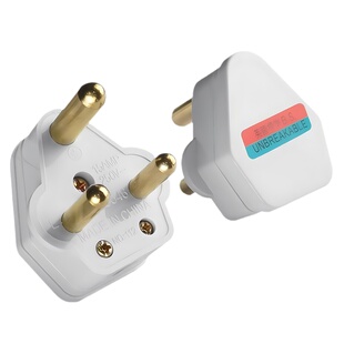 永坚大小南非15A英国标准BS546印度规非洲三圆脚组装工业电源插头