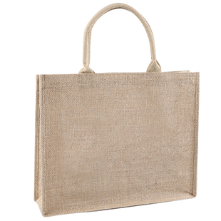 麻布袋子定制棉麻手提袋大容量亚麻复古手提袋布袋子大号礼品袋