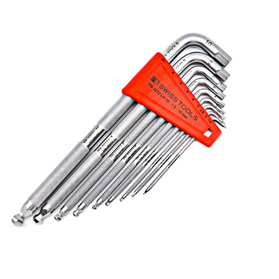 瑞士PB滚花防滑球头内六角扳手