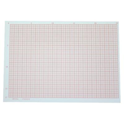 桔红座标方格计算网格建筑坐标纸