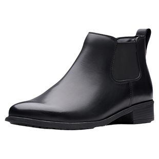 Clarks其乐Havisham Top新品秋冬女靴复古潮流切尔西靴牛皮短靴女