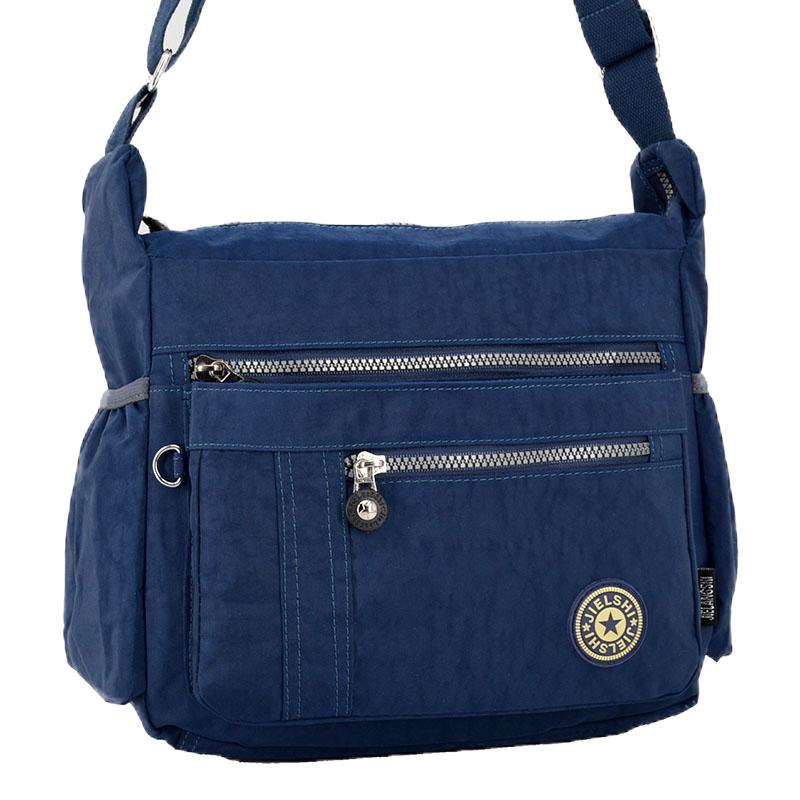 斜挎包包女2025新款休闲大容量单肩包百搭尼龙包女防水帆布包大包