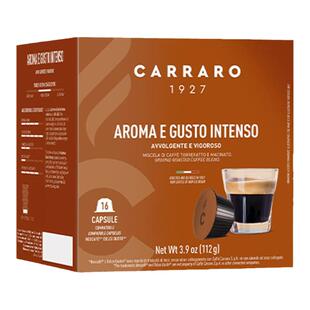 CARRARO卡乐罗胶囊咖啡多趣酷思适配DG胶囊咖啡机黑咖啡美式浓郁