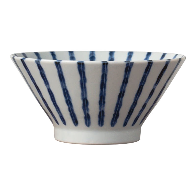 美浓烧日本进口釉下餐具陶瓷饭碗