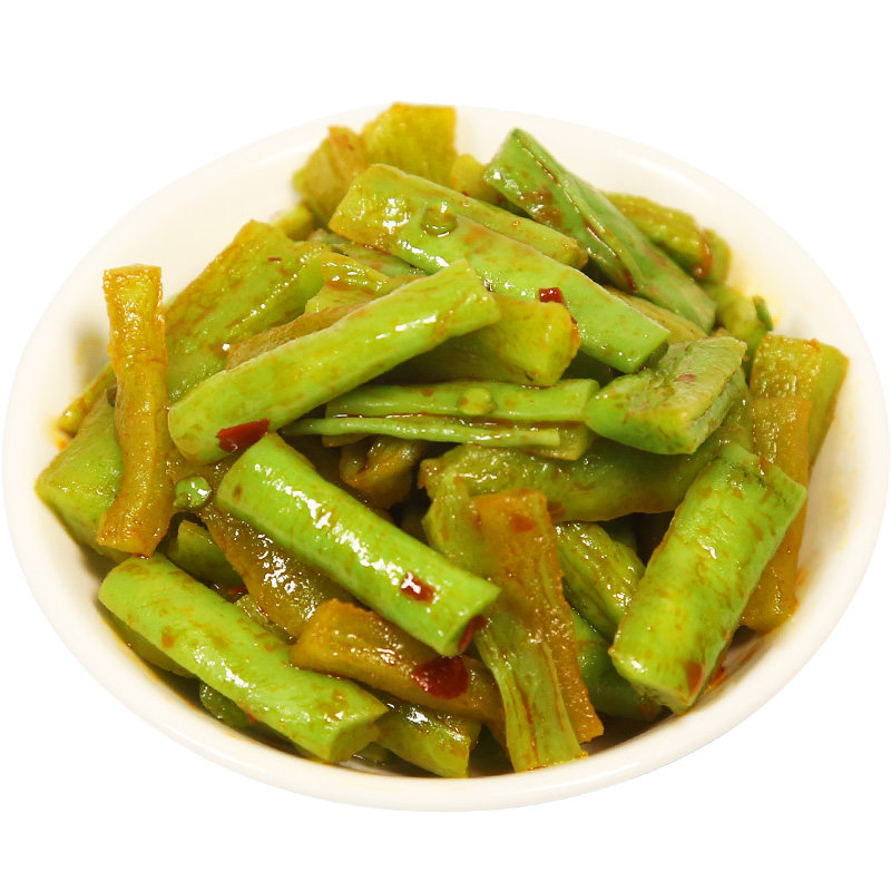 香辣翡翠条农家腌制下饭菜