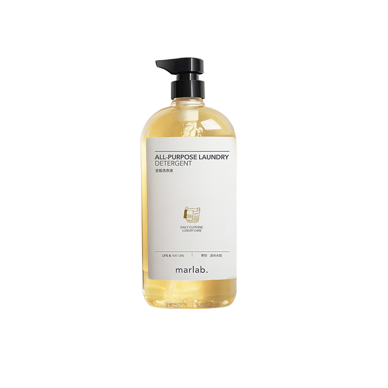 MarLab棉麻牛仔純棉全能洗衣液手洗機(jī)洗護(hù)色護(hù)衣專用濃縮低泡易沖