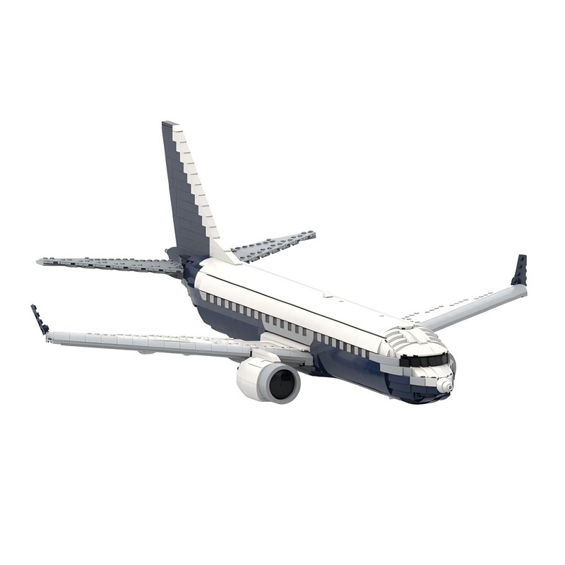 波音737-800客机拼装积木