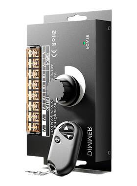 漫威PWM无极旋钮调光模块控制器12V24V伏蓝牙灯调节灯光亮度开关