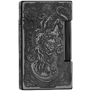 KW卡尔威登朗声打火机送男友生日礼物男生貔貅高颜值充气防风男士