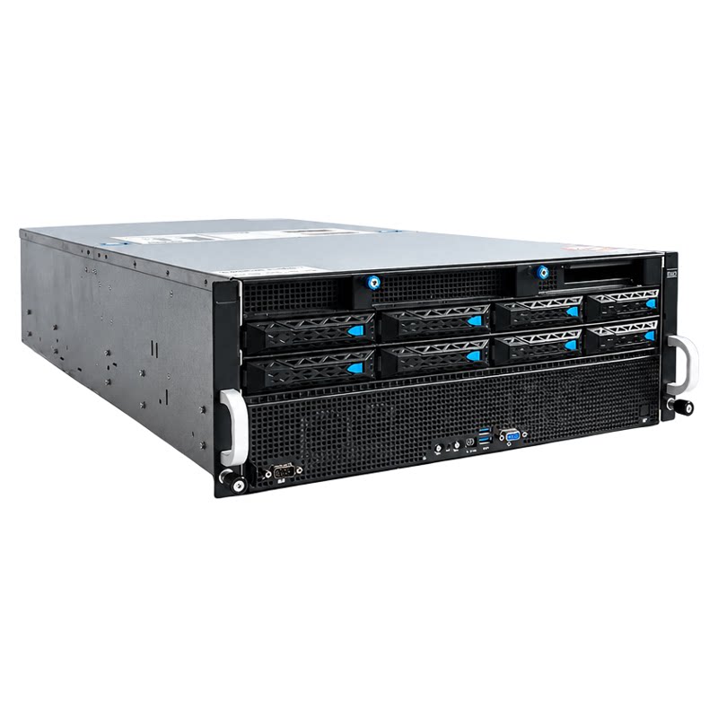 五舟S748E3/S738E3 4U双路八卡算力服务器支持4090具身智能模型